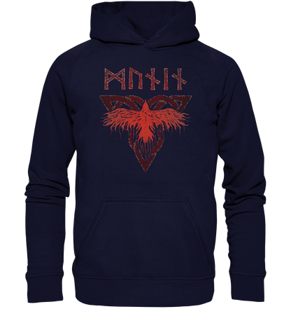 Odins Raben  Munin - Basic Unisex Hoodie XL