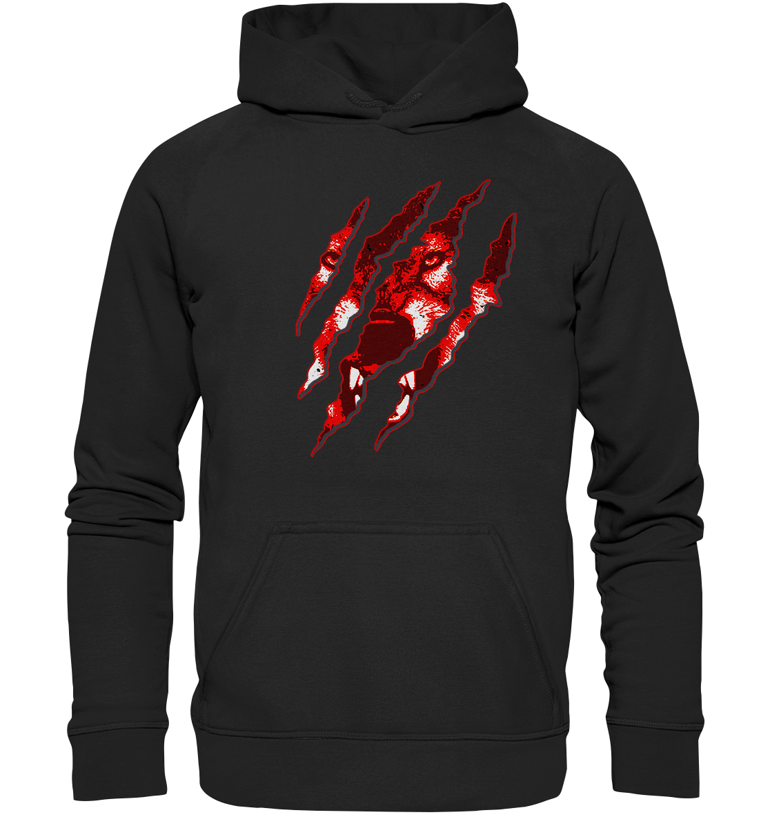 Fenrir Wolf Zerrissen - Basic Unisex Hoodie XL