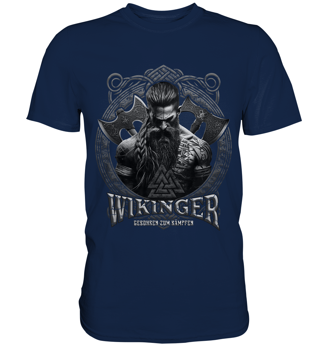 Wikinger Geboren Zum Kämpfen - Classic Shirt