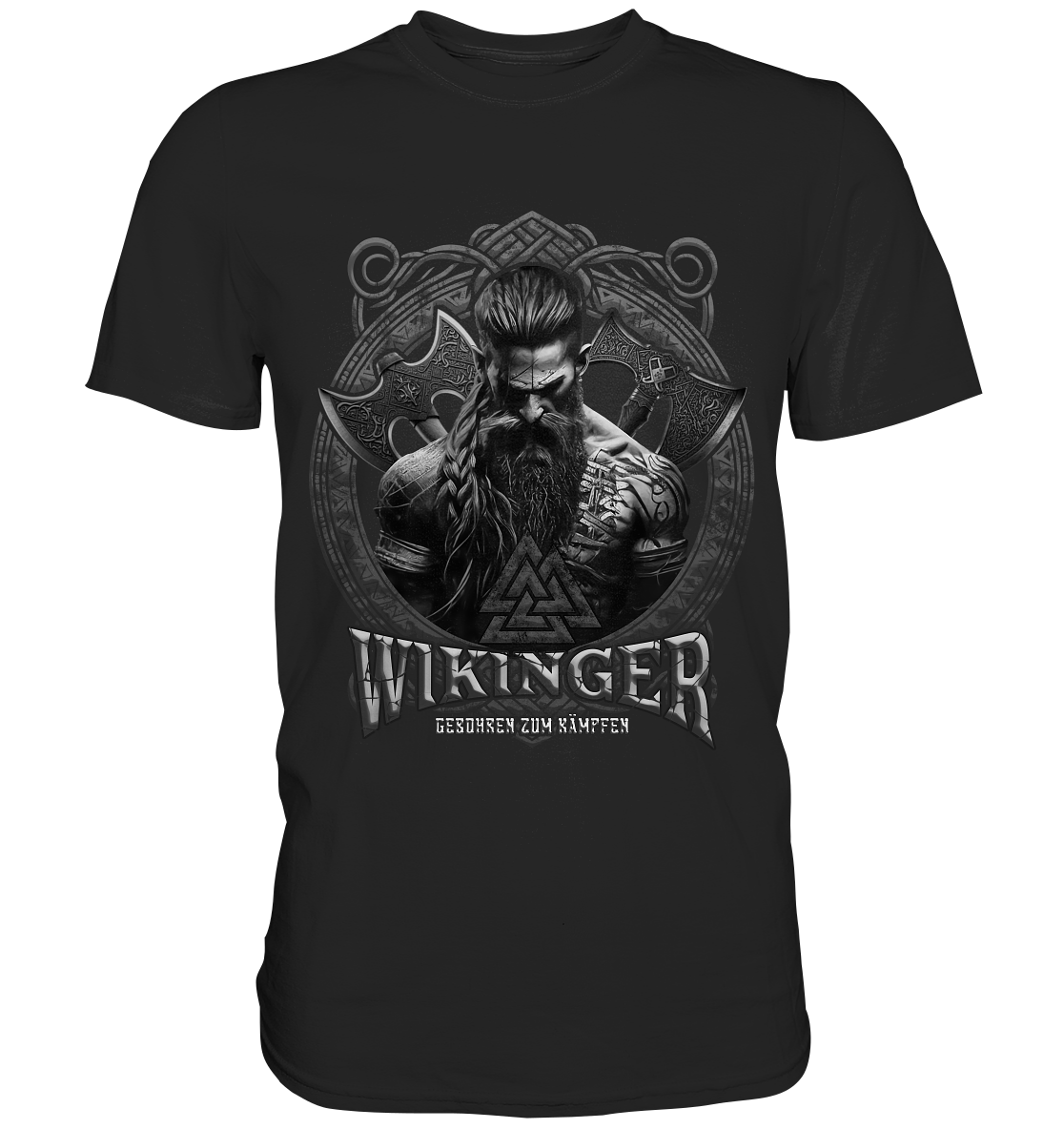 Wikinger Geboren Zum Kämpfen - Classic Shirt