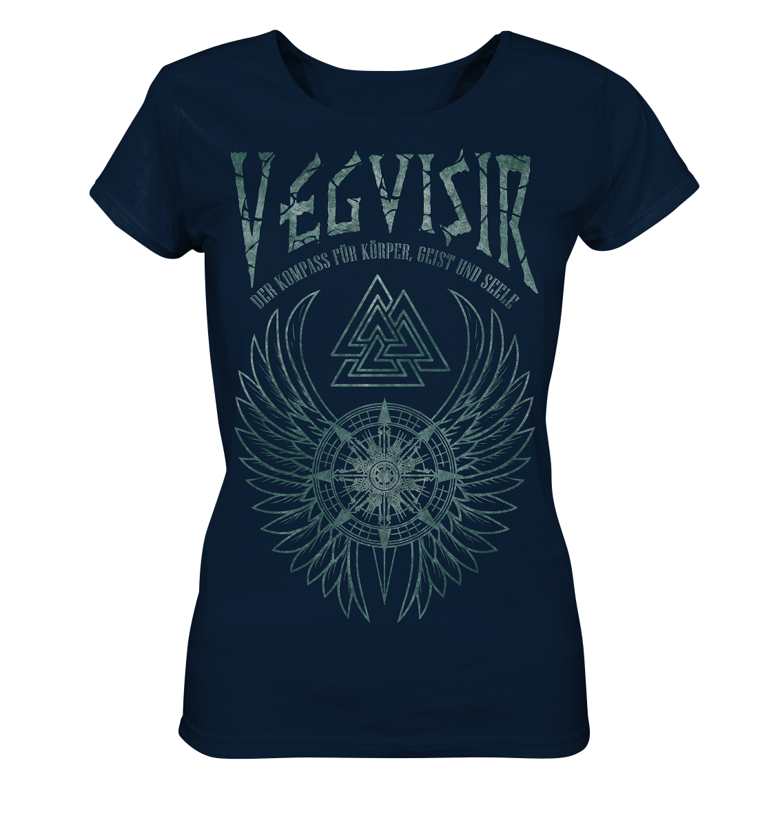 Vegvisir Der Kompass Für Körper, Geist und Seele - Ladies Organic Basic Shirt