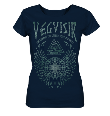 Vegvisir Der Kompass Für Körper, Geist und Seele - Ladies Organic Basic Shirt