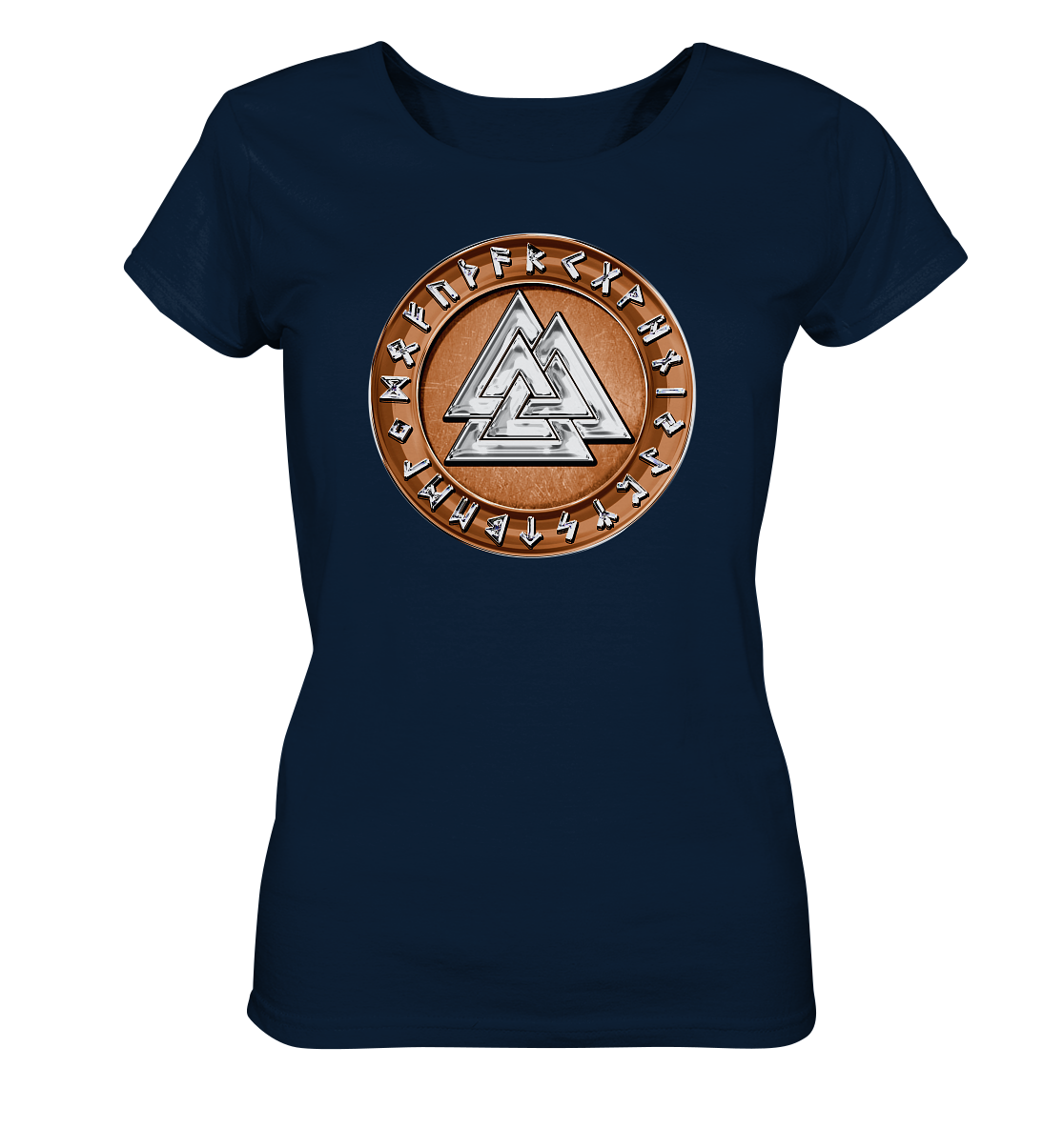 Wikinger Valknut - Ladies Organic Basic Shirt