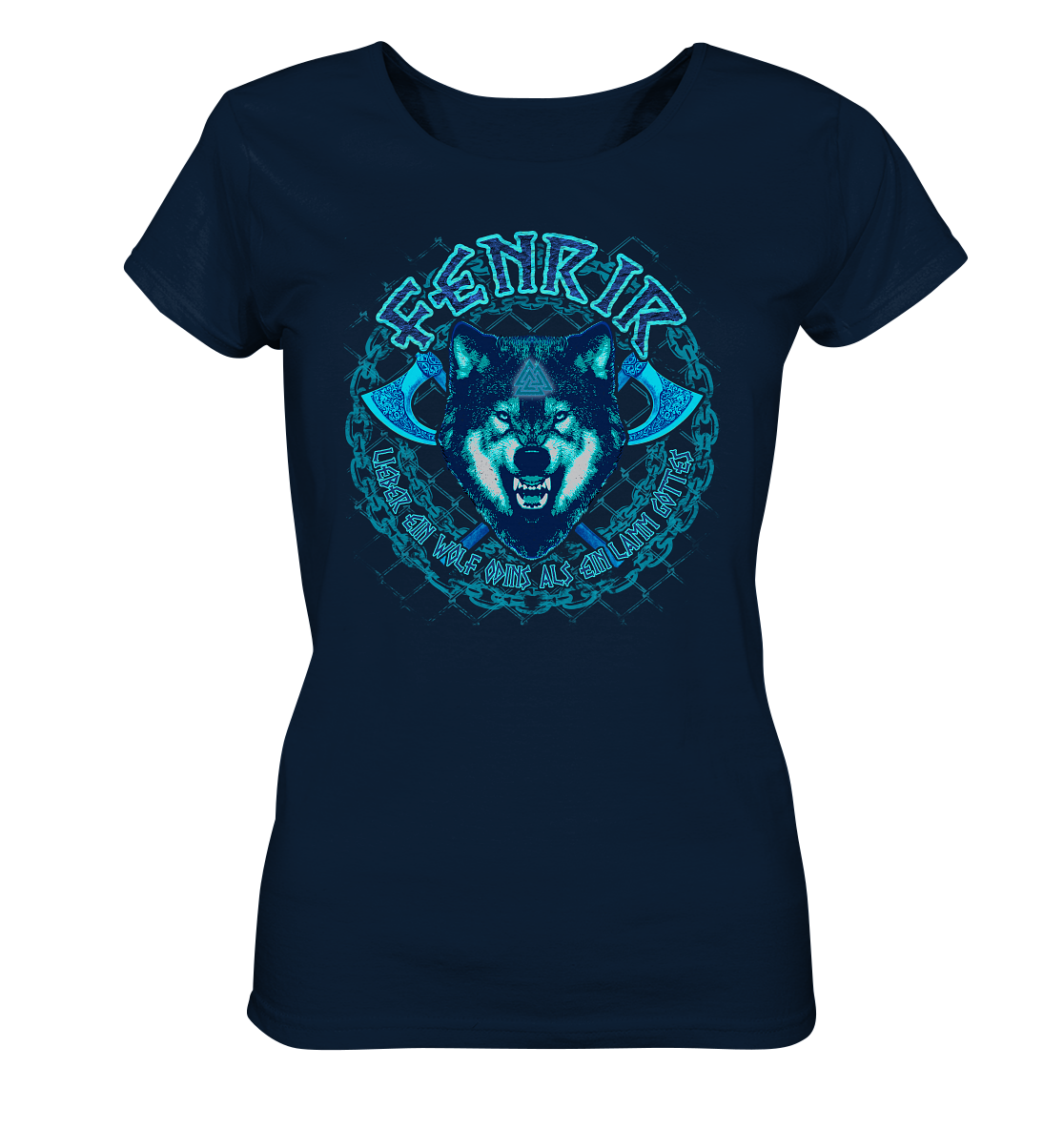 Fenrir Wolf - Ladies Organic Basic Shirt