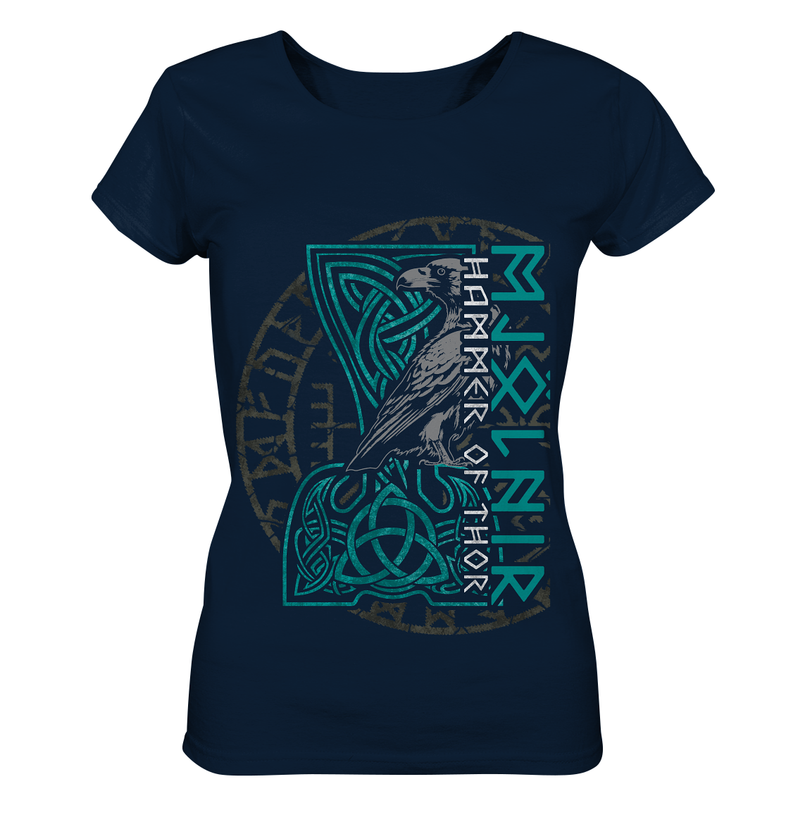 Mjölnir Hammer of Thor - Ladies Organic Basic Shirt