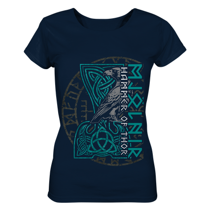 Mjölnir Hammer of Thor - Ladies Organic Basic Shirt