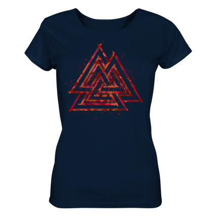 Wikinger Valknut Wotan - Ladies Organic Basic Shirt