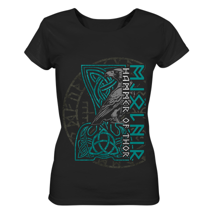 Mjölnir Hammer of Thor - Ladies Organic Basic Shirt