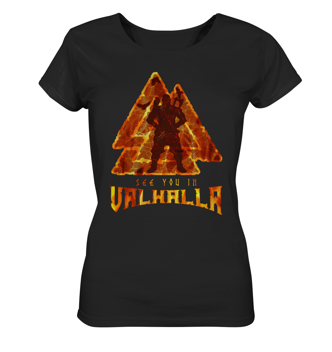 See You In Valhalla - Ladies Organic Basic Shirt