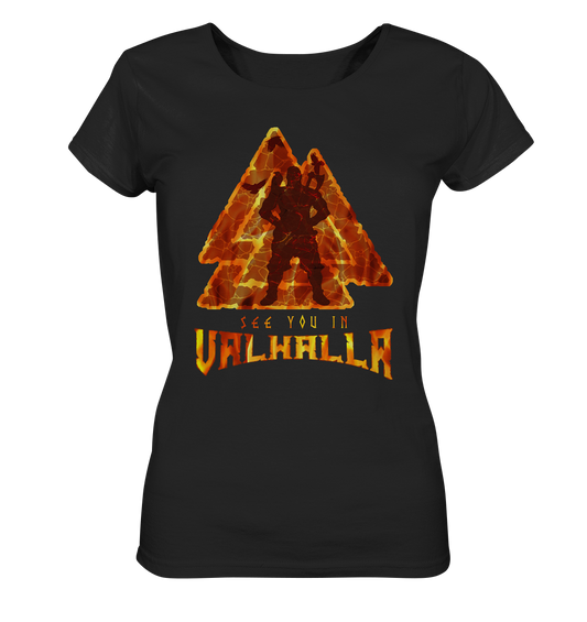 See You In Valhalla - Ladies Organic Basic Shirt