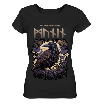 Munin Der Rabe Des Denkes - Ladies Organic Basic Shirt