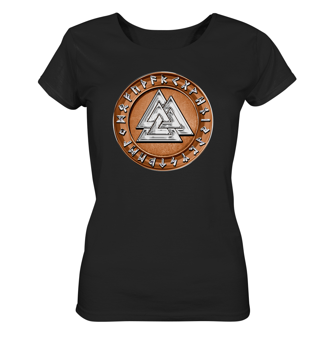 Wikinger Valknut - Ladies Organic Basic Shirt