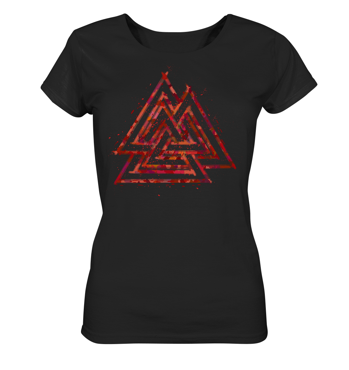 Wikinger Valknut Wotan - Ladies Organic Basic Shirt