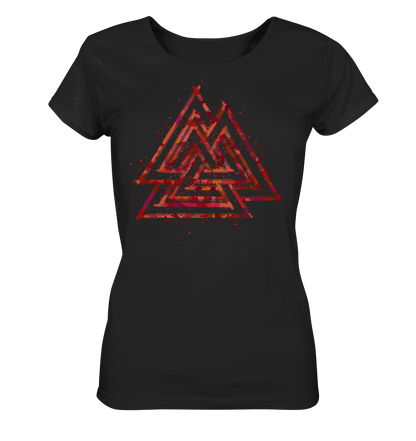 Wikinger Valknut Wotan - Ladies Organic Basic Shirt