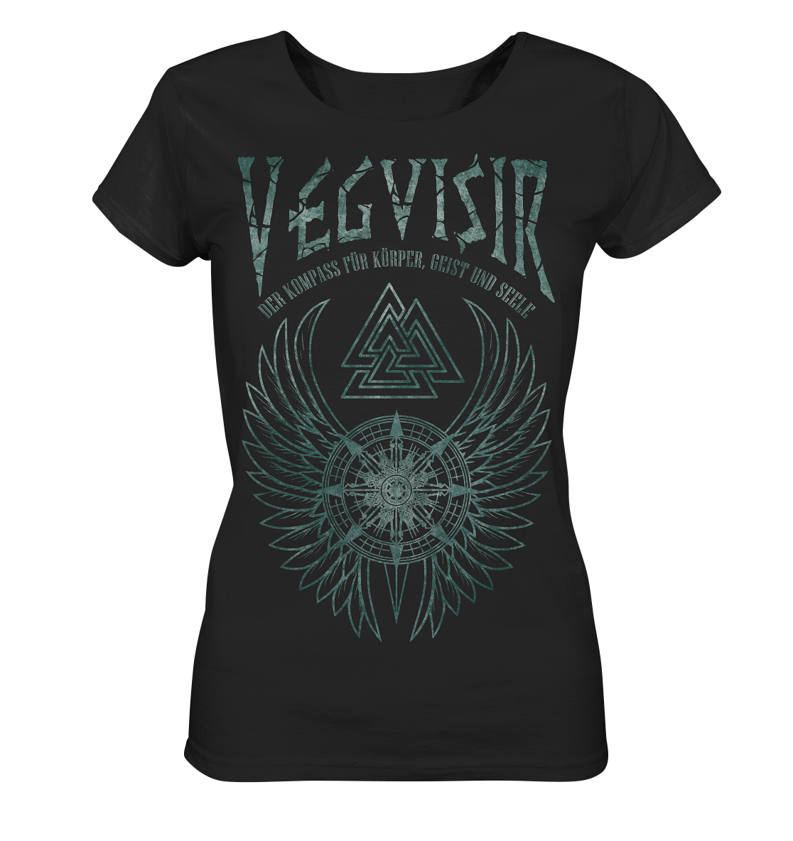 Vegvisir Der Kompass Für Körper, Geist und Seele - Ladies Organic Basic Shirt