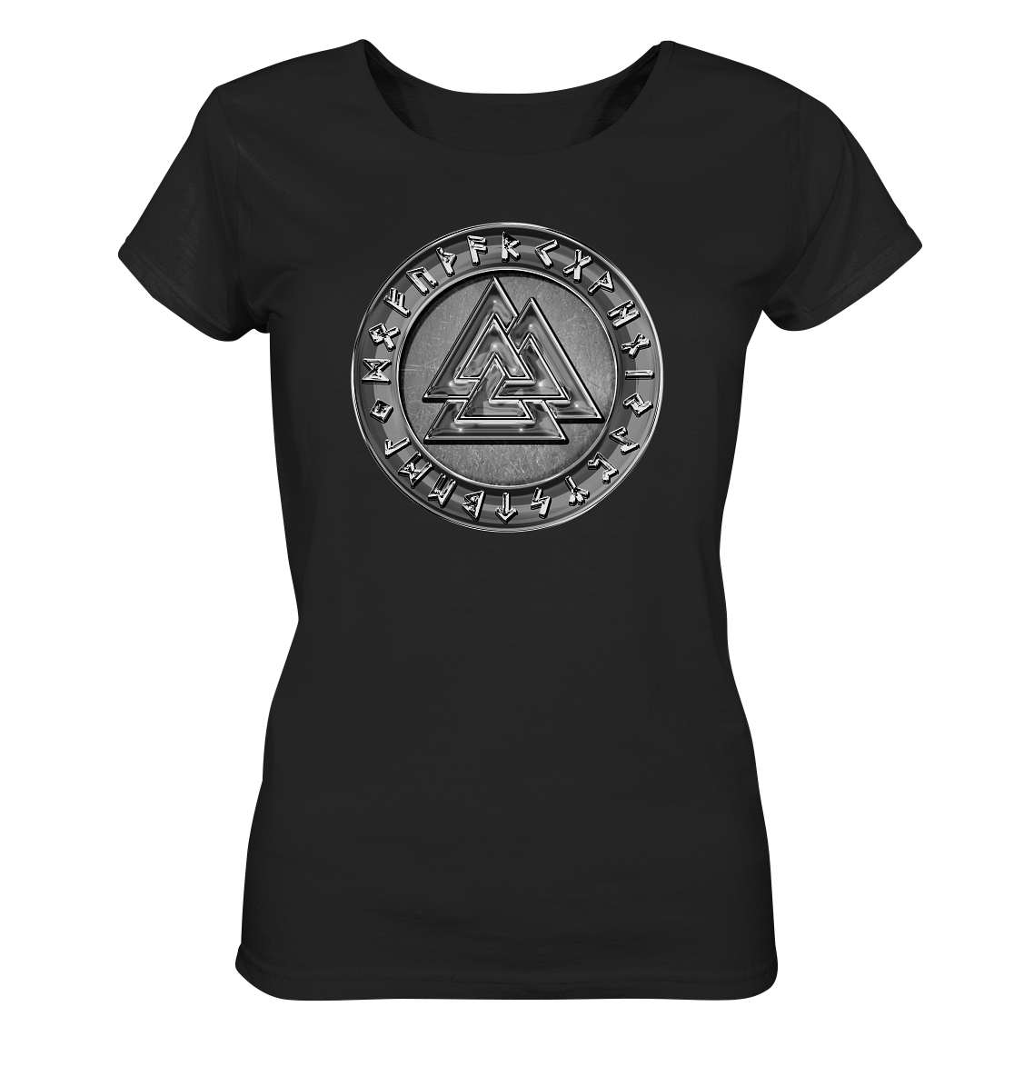 Wikinger Valknut - Ladies Organic Basic Shirt