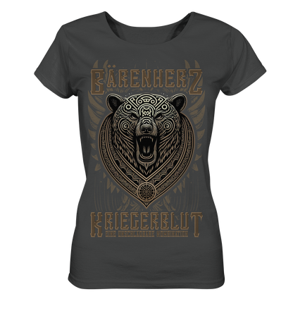 Bärenherz Kriegerblut - Ladies Organic Basic Shirt