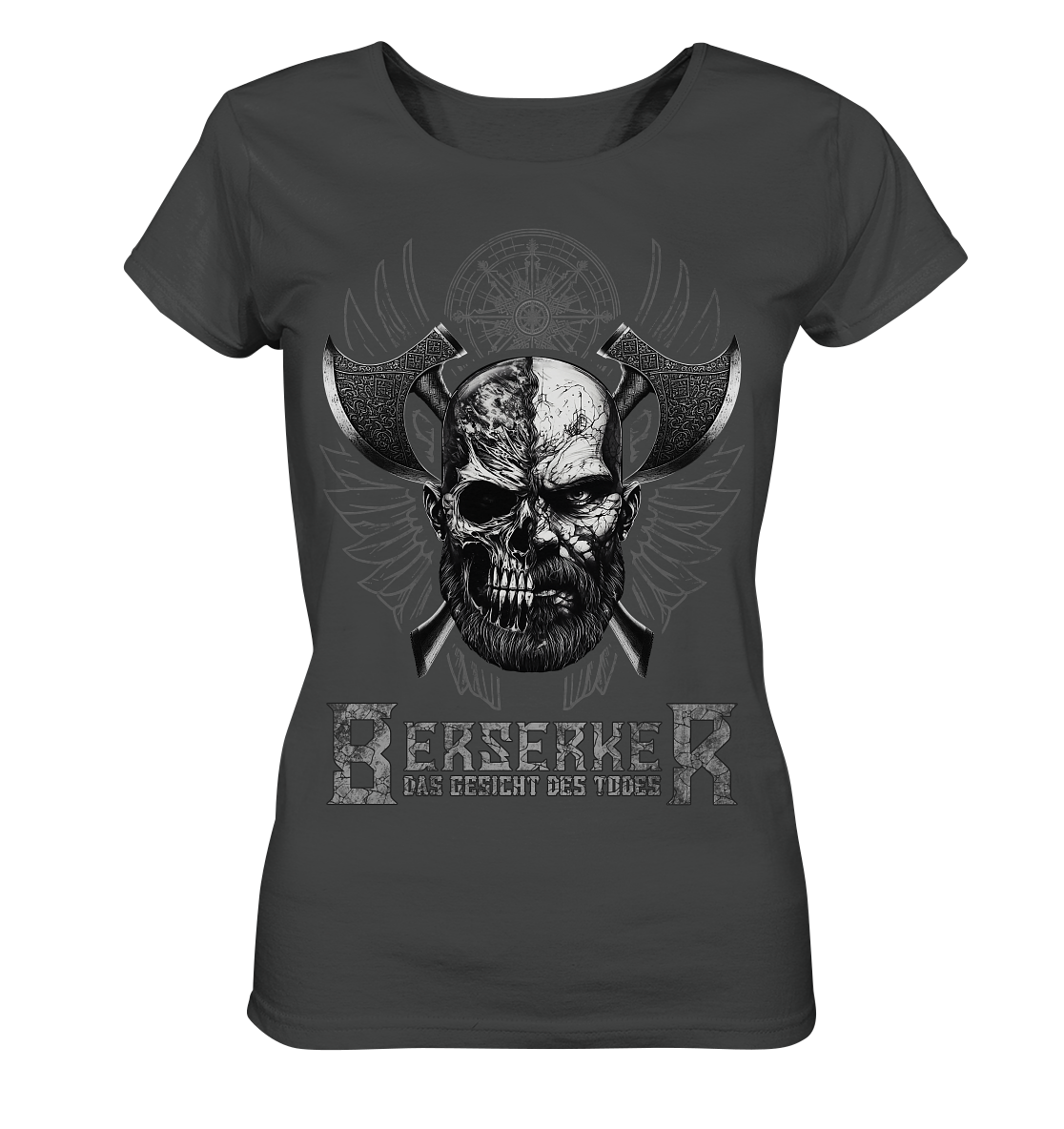 Berserker Gesicht Des Todes  - Ladies Organic Basic Shirt