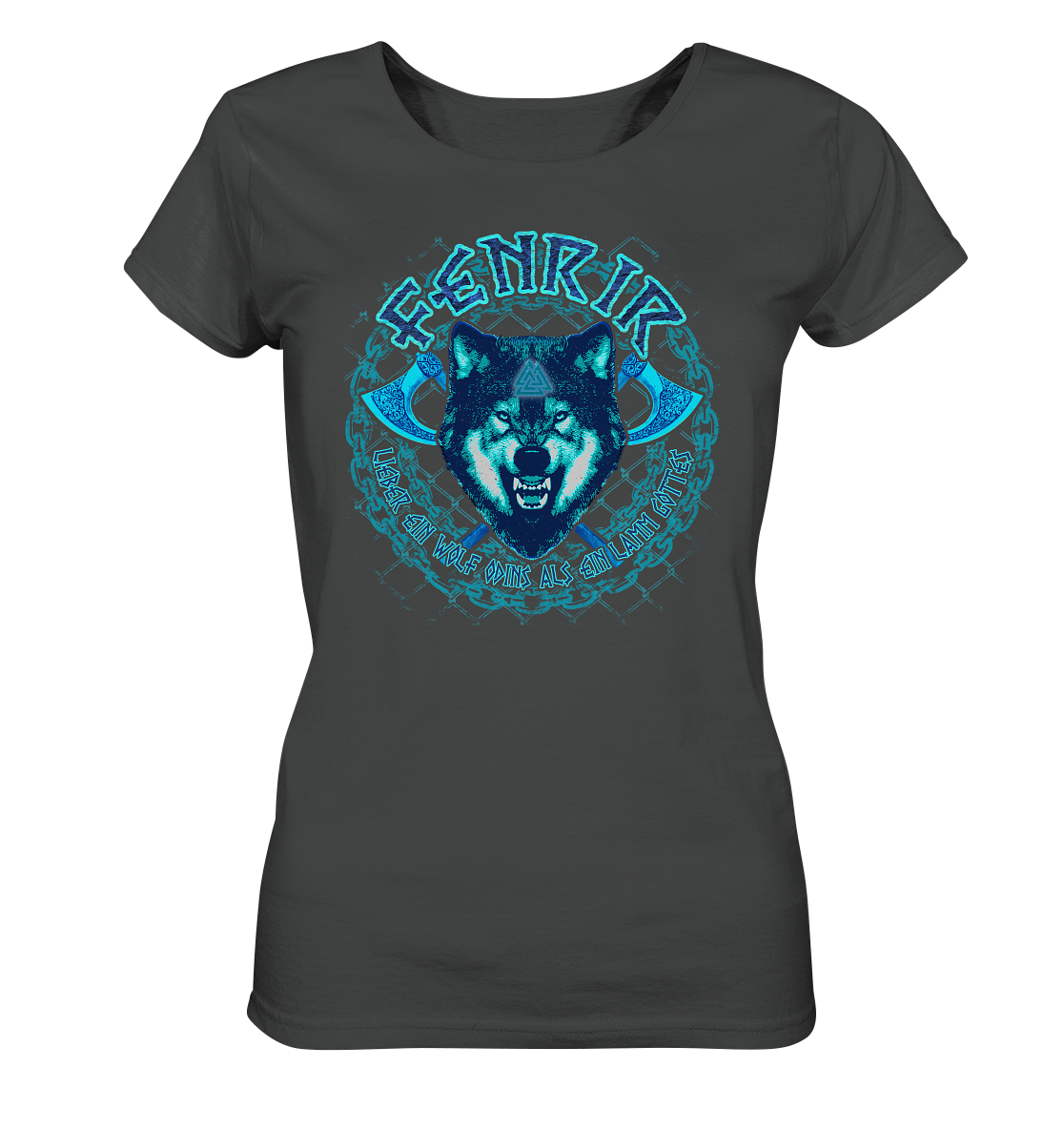 Fenrir Wolf - Ladies Organic Basic Shirt