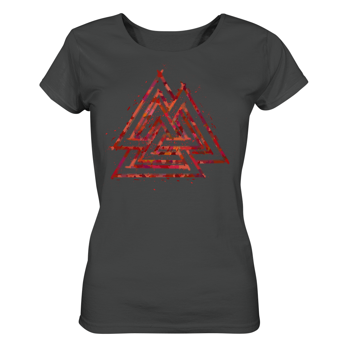 Wikinger Valknut Wotan - Ladies Organic Basic Shirt