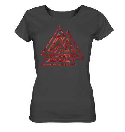 Wikinger Valknut Wotan - Ladies Organic Basic Shirt