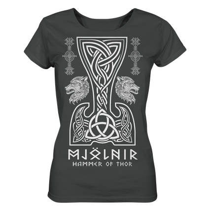 Mjölnir Hammer of Thor  - Ladies Organic Basic Shirt