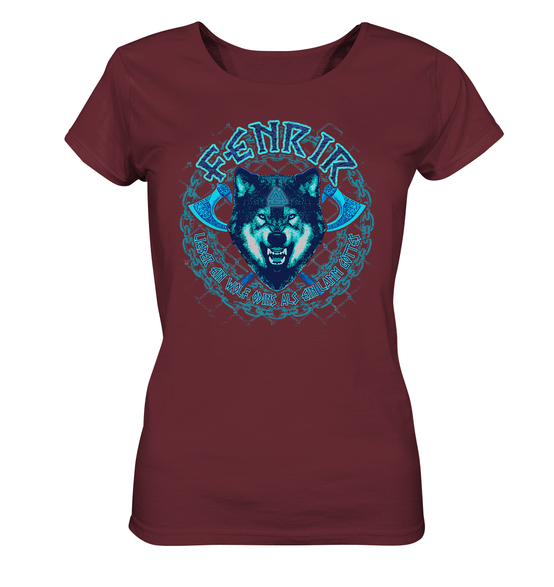 Fenrir Wolf - Ladies Organic Basic Shirt