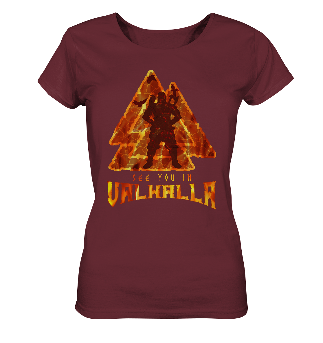 See You In Valhalla - Ladies Organic Basic Shirt