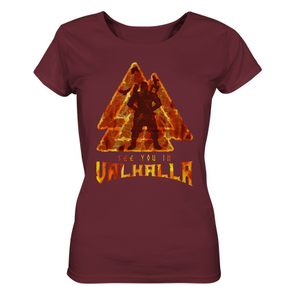 See You In Valhalla - Ladies Organic Basic Shirt