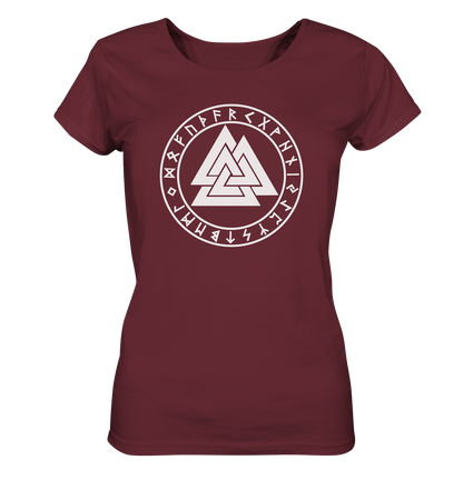 Wikinger Valknut - Ladies Organic Basic Shirt