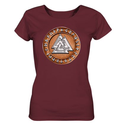 Wikinger Valknut - Ladies Organic Basic Shirt