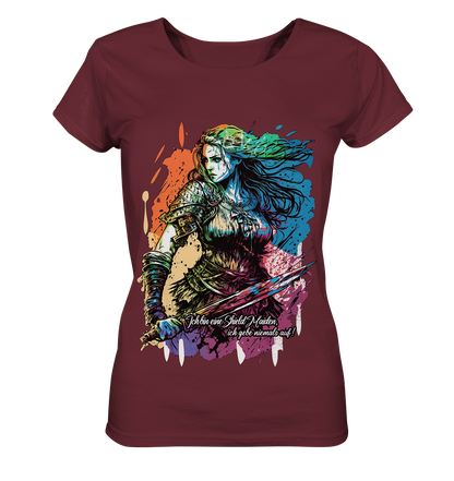 Shield Maiden Gib Nie Auf ! - Ladies Organic Basic Shirt