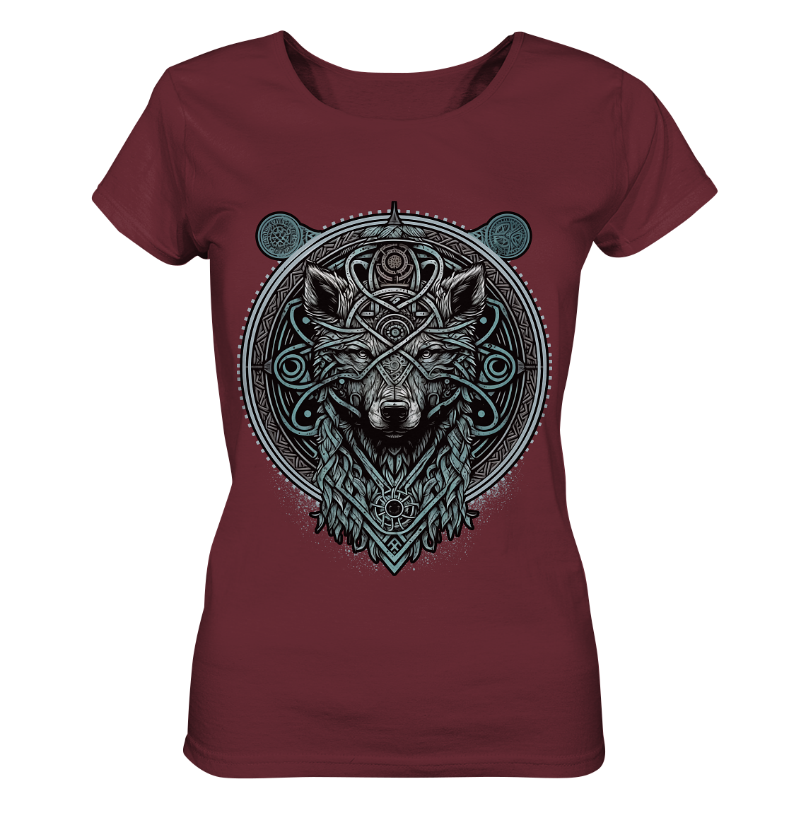 Nordic Wolf - Ladies Organic Basic Shirt