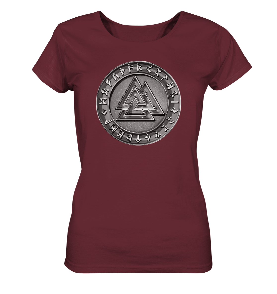 Wikinger Valknut - Ladies Organic Basic Shirt