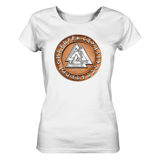 Wikinger Valknut - Ladies Organic Basic Shirt