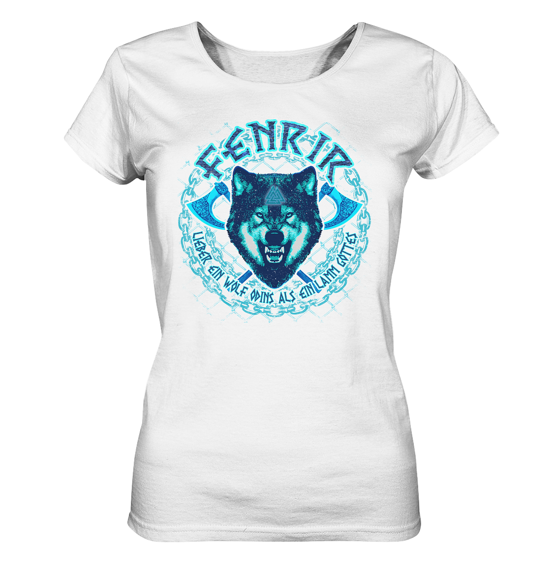 Fenrir Wolf - Ladies Organic Basic Shirt