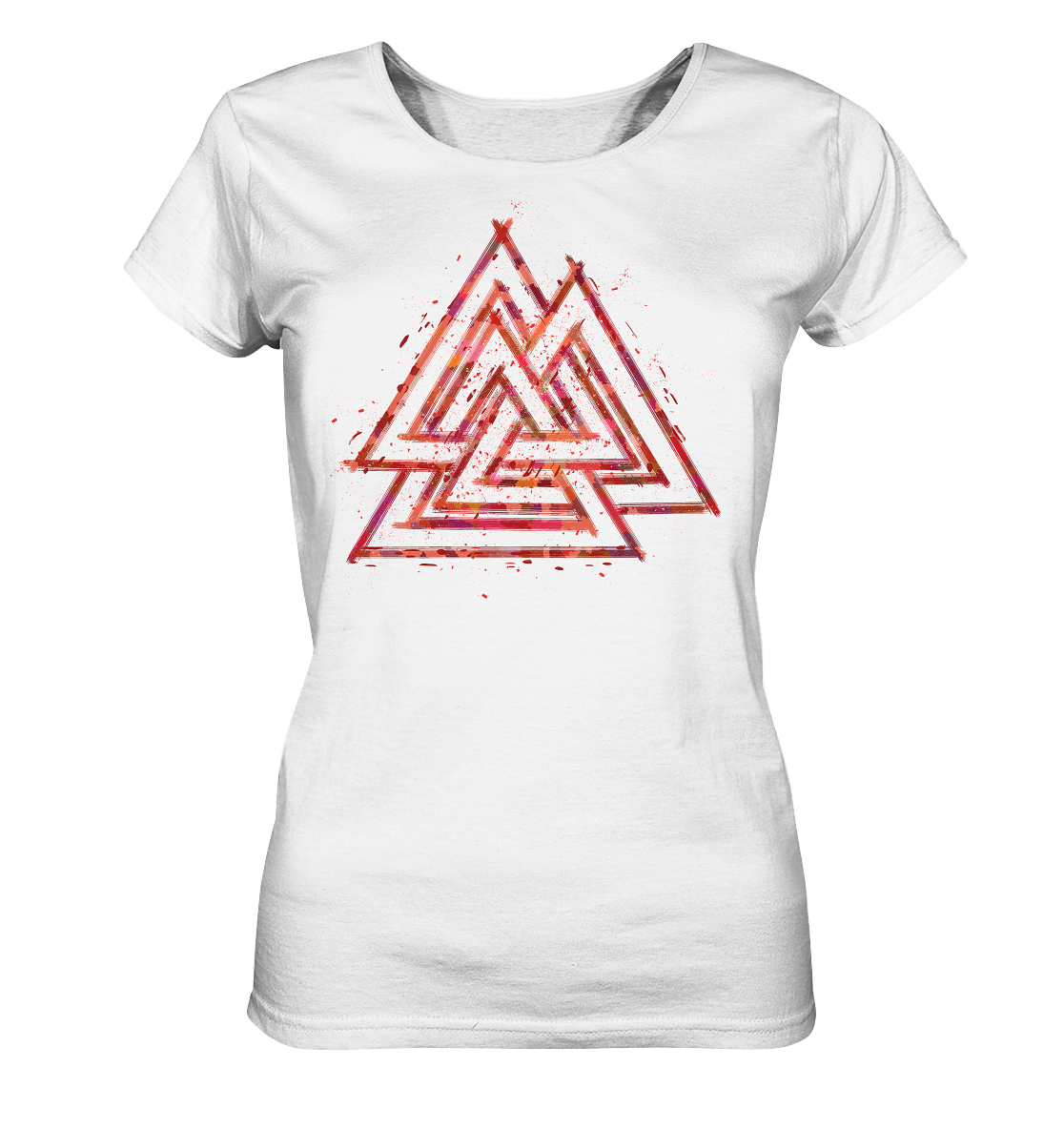 Wikinger Valknut Wotan - Ladies Organic Basic Shirt