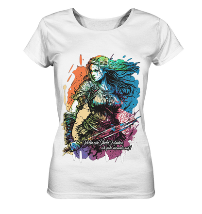 Shield Maiden Gib Nie Auf ! - Ladies Organic Basic Shirt