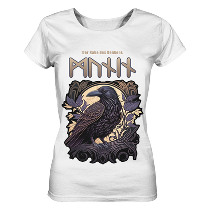 Munin Der Rabe Des Denkes - Ladies Organic Basic Shirt