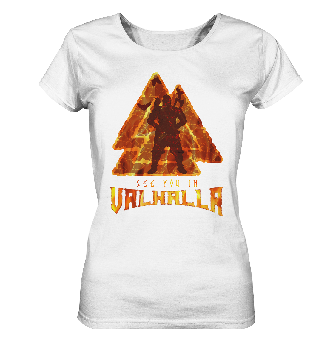 See You In Valhalla - Ladies Organic Basic Shirt