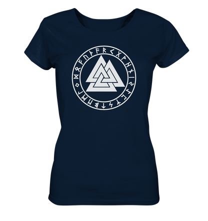 Wikinger Valknut - Ladies Organic Shirt