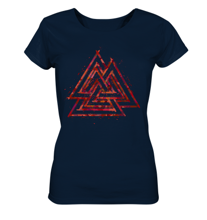 Wikinger Valknut Wotan - Ladies Organic Shirt
