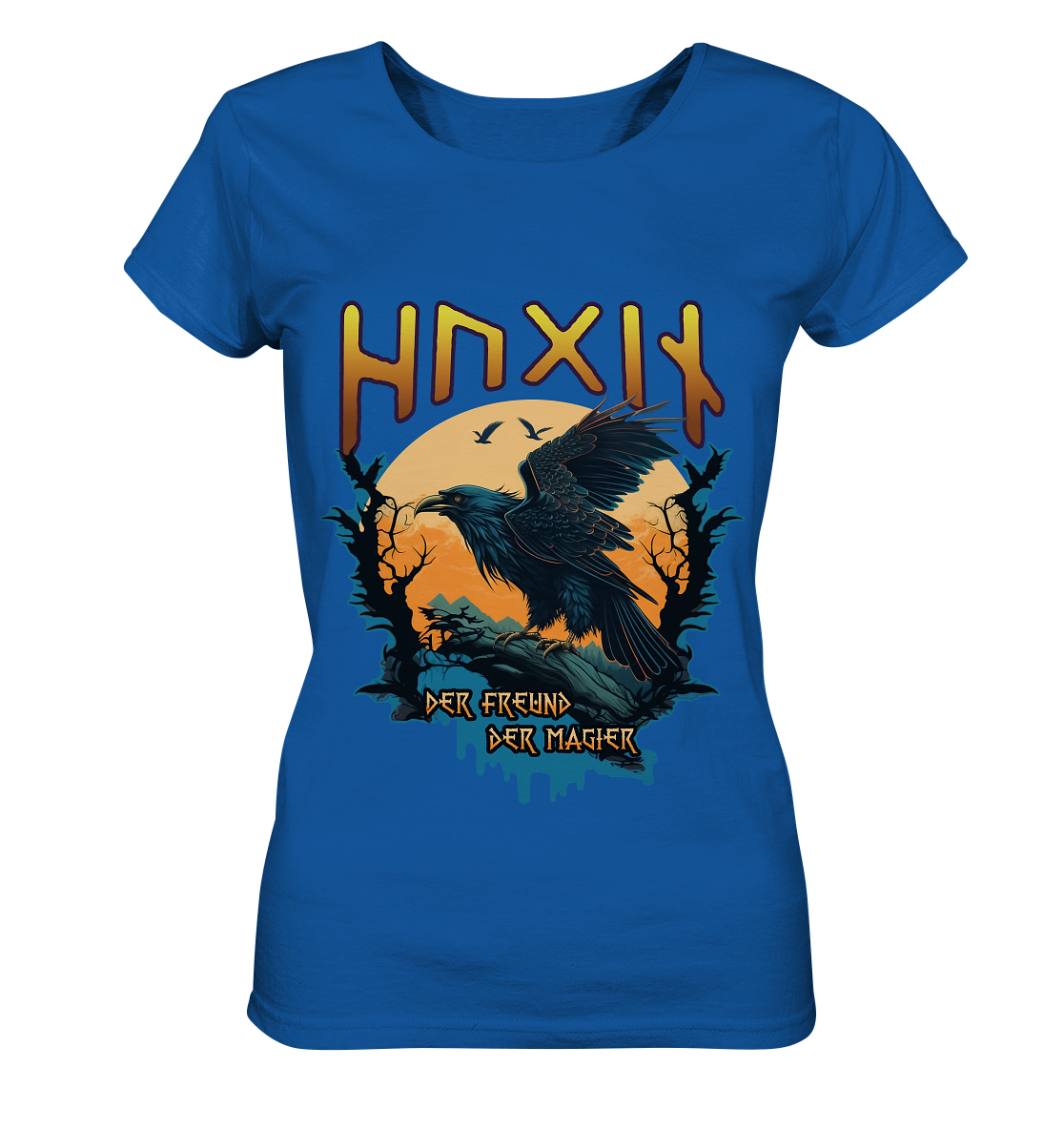 Hugin Der Freund Der Magier - Ladies Organic Shirt