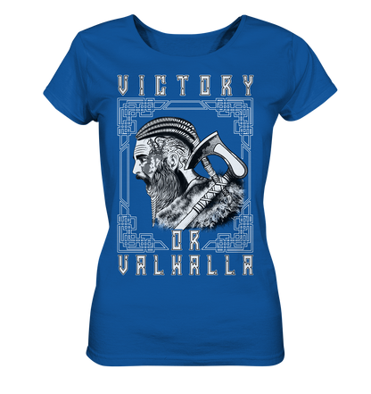 Wikinger Victory or Valhalla - Ladies Organic Shirt