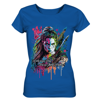 Shield Maiden Ich Stehe Meinen Mann - Ladies Organic Shirt