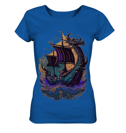 Wikinger Drachenschiff - Ladies Organic Shirt