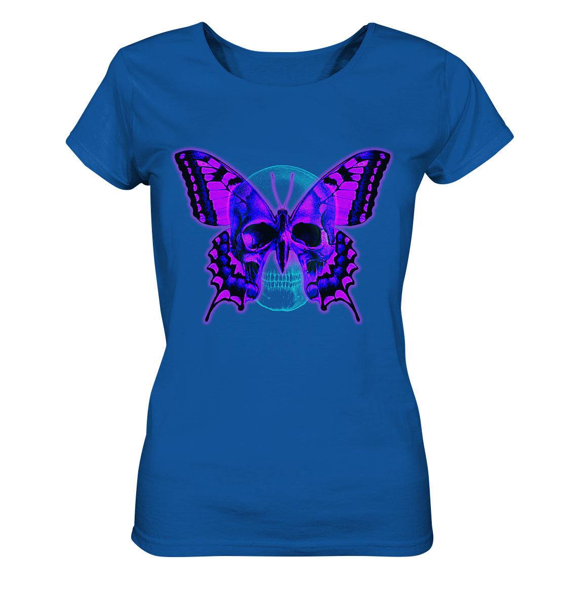 Butterfly Skull - Ladies Organic Shirt