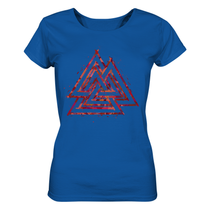 Wikinger Valknut Wotan - Ladies Organic Shirt