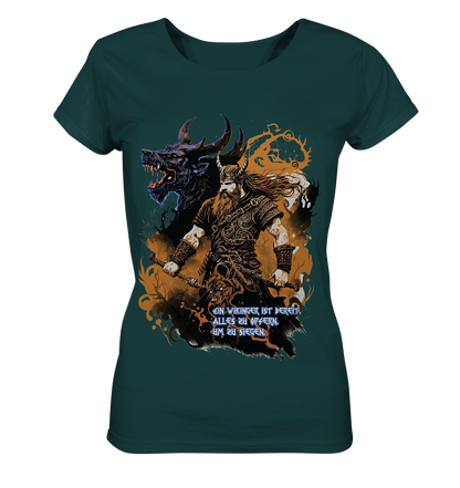 Wikinger Ist Bereit Alles Zu Opfern - Ladies Organic Shirt
