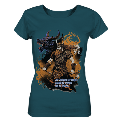 Wikinger Ist Bereit Alles Zu Opfern - Ladies Organic Shirt